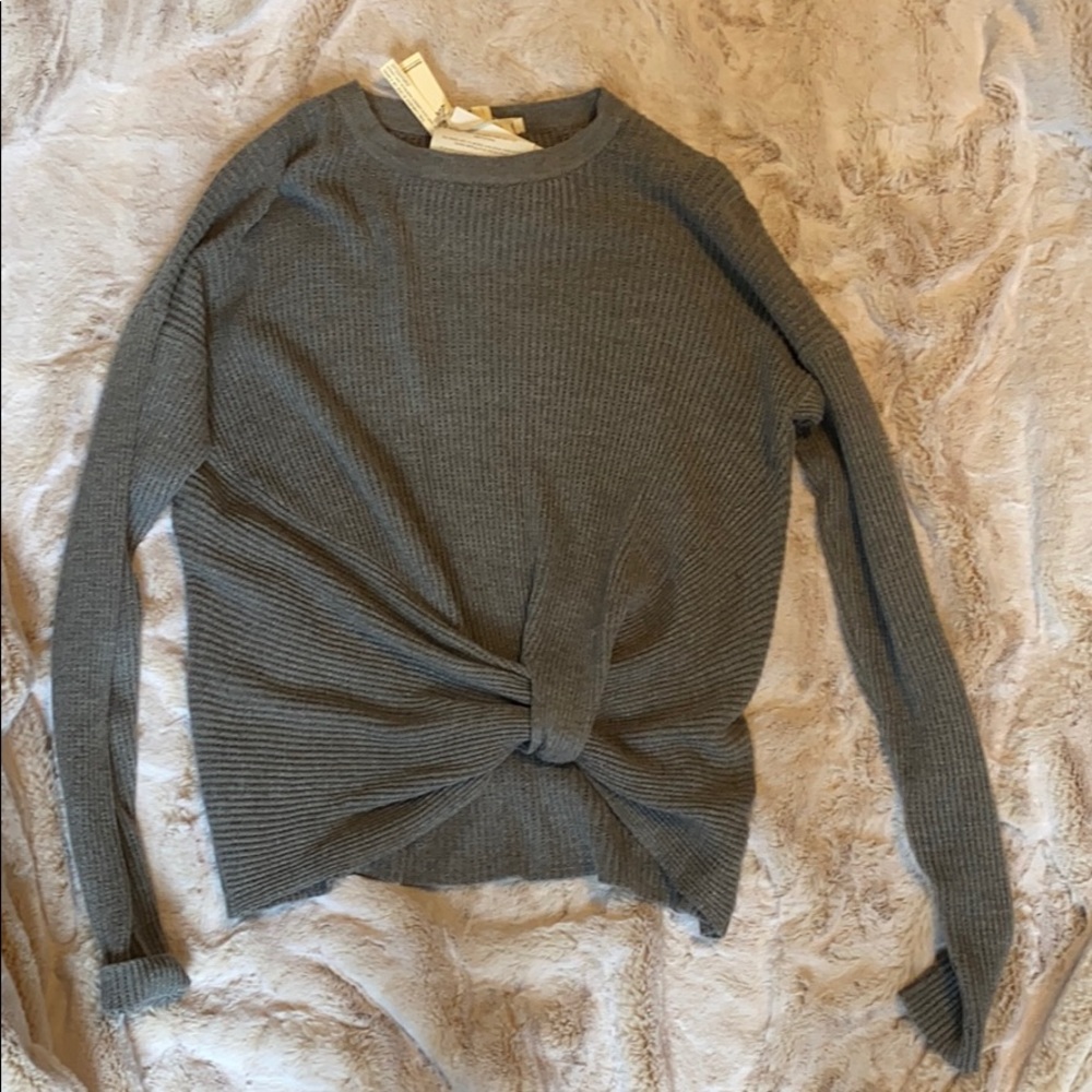 Grey sweater